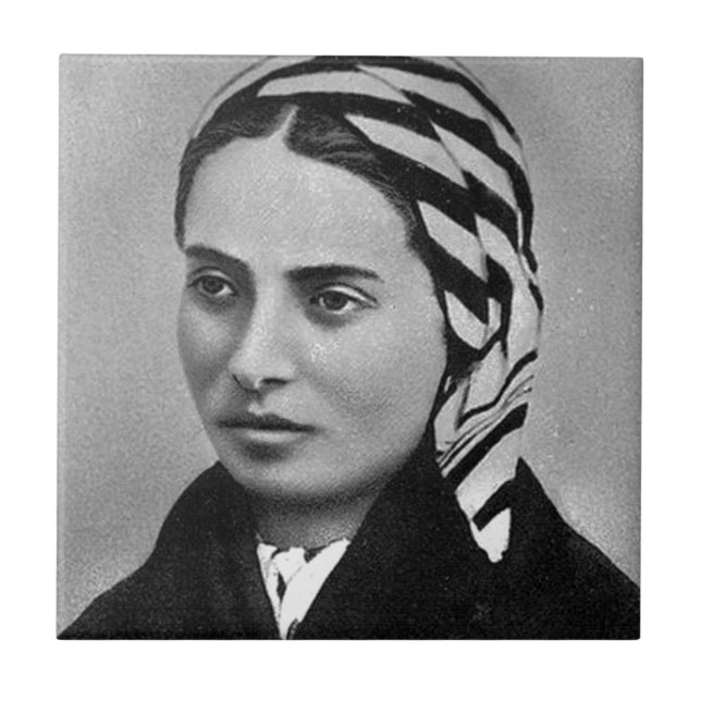 SAINT BERNADETTE SOUBIROUS TILE (Front)