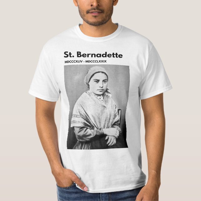 SAINT BERNADETTE T-Shirt (Front)