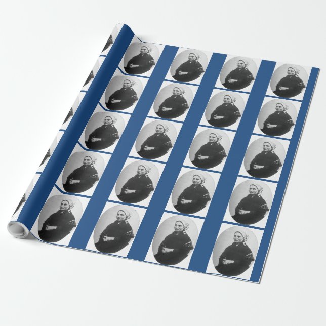saint bernadette wrapping paper (Unrolled)