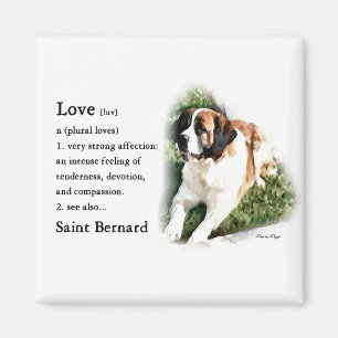 Saint Bernard Art Gifts Magnet