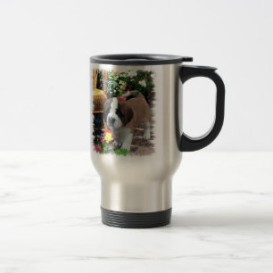 Saint Bernard Art Gifts Travel Mug