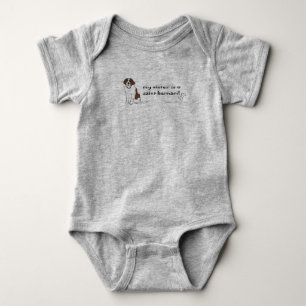 saint bernard baby bodysuit