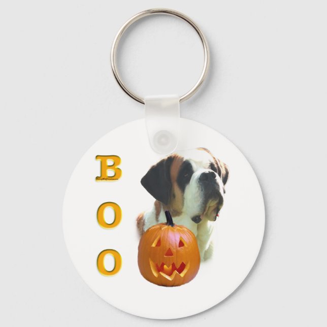 Saint Bernard Boo Key Ring (Front)