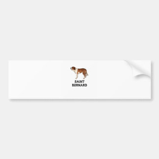 Saint Bernard Bumper Sticker
