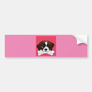 Saint Bernard Bumper Sticker
