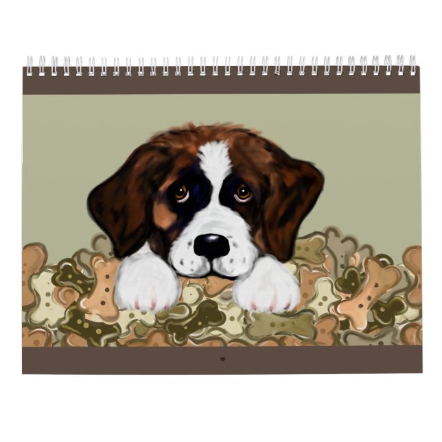 Saint Bernard  Calendar (Back)