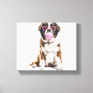 Saint Bernard Canvas Print