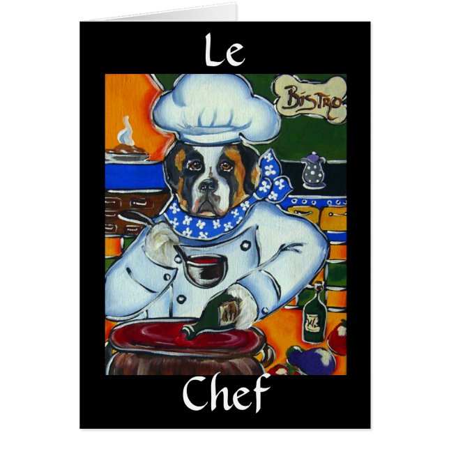 Saint Bernard Chef (Front)