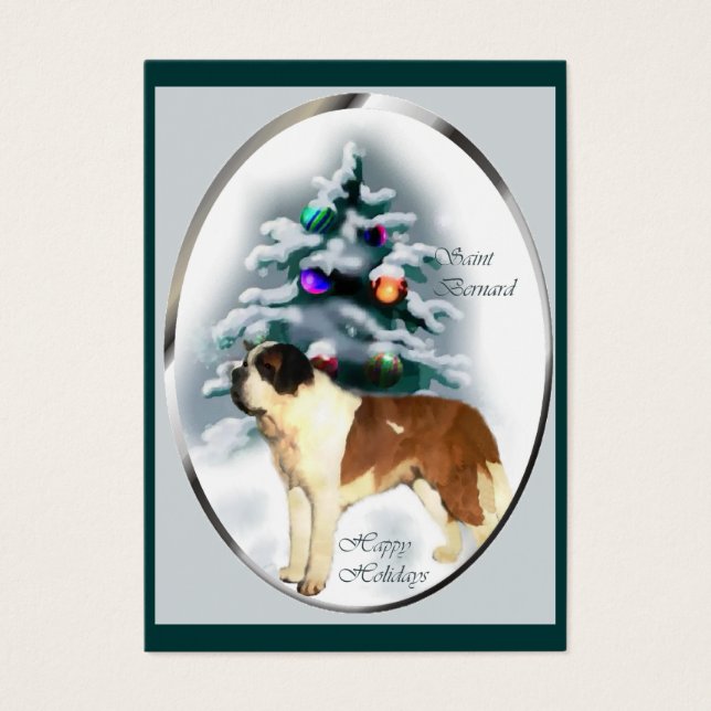 Saint Bernard Christmas Gifts (Front)
