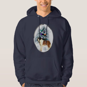 Saint Bernard Christmas Gifts Hoodie