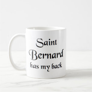 saint bernard coffee mug