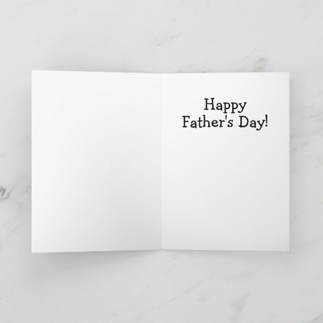 Saint Bernard Dad reading to Puppy  Card (Inside)