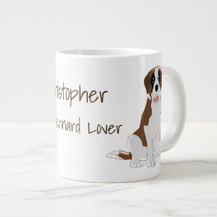 Saint Bernard Design Personalised Large Coffee Mug