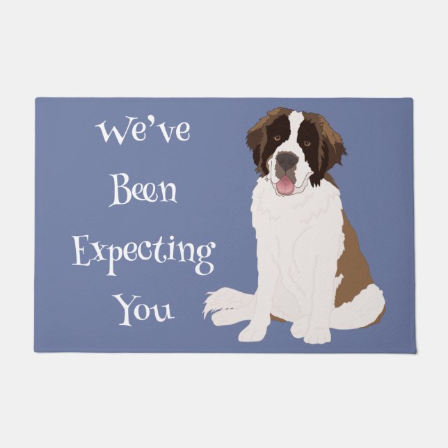 Saint Bernard Doormat (Front)