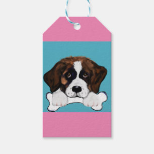 Saint Bernard Gift Tags