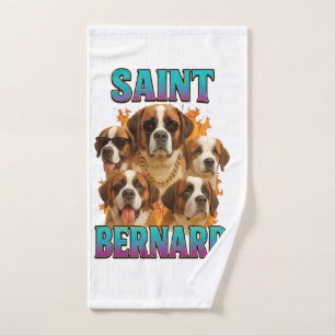 Saint Bernard Hand Towel