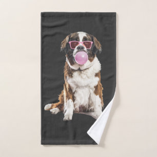 Saint Bernard Hand Towel
