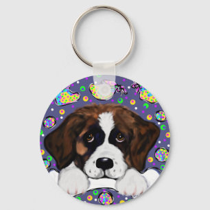 Saint Bernard Key Ring