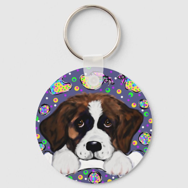 Saint Bernard Key Ring (Front)
