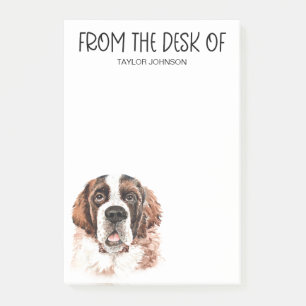 Saint Bernard Lover Post-it Notes