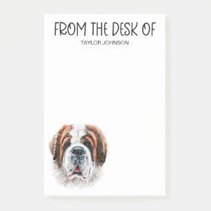 Saint Bernard Lover Post-it Notes