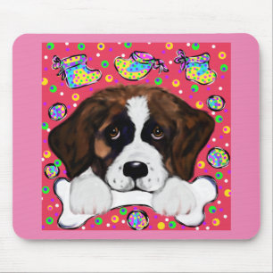 Saint Bernard Mouse Mat