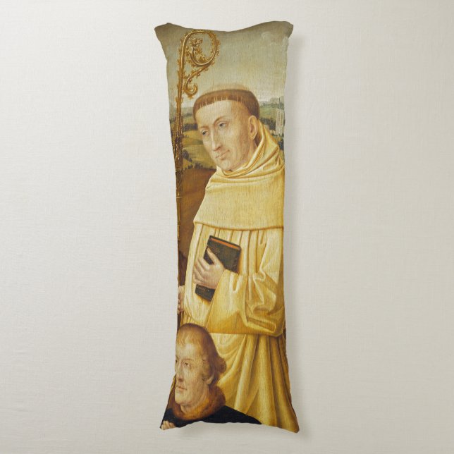 Saint Bernard - Netherlands Fine Art Body Cushion (Front Vertical)