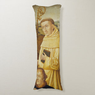 Saint Bernard - Netherlands Fine Art Poster Body Cushion
