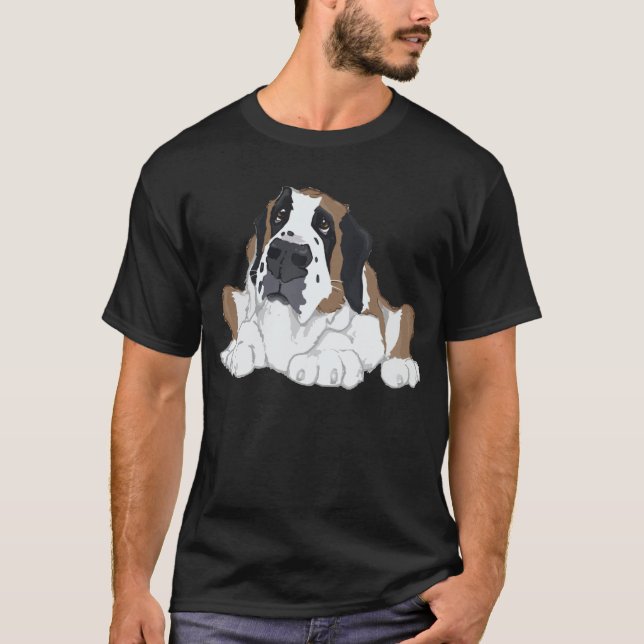 Saint Bernard no text T-Shirt (Front)