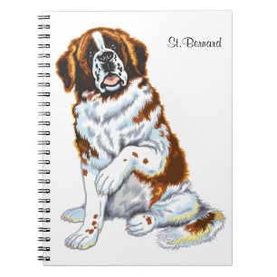saint bernard notebook