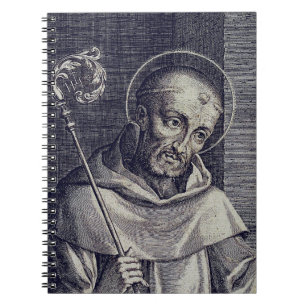 Saint Bernard of Clairvaux Mellifluous Doctor Art Notebook