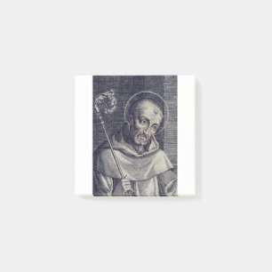 Saint Bernard of Clairvaux Mellifluous Doctor Art Post-it Notes