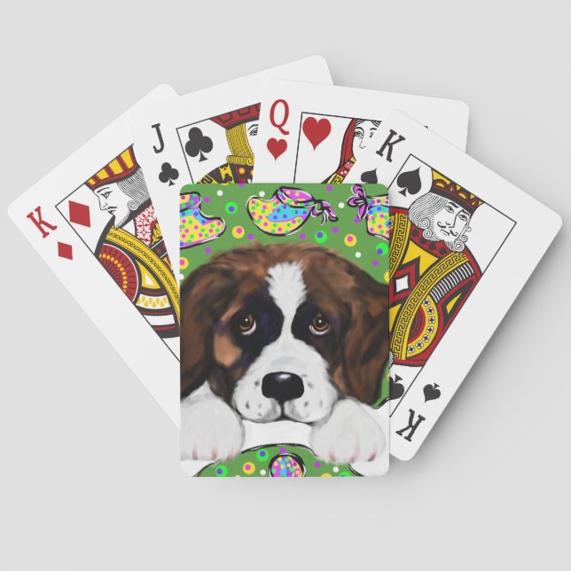 Saint Bernard Playing Cards (Back)
