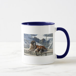 Saint-Bernard posing Mug