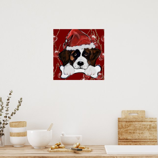 Saint Bernard  Poster (Kitchen)