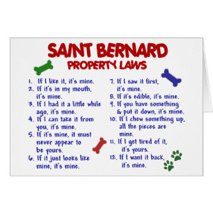 SAINT BERNARD Property Laws 2