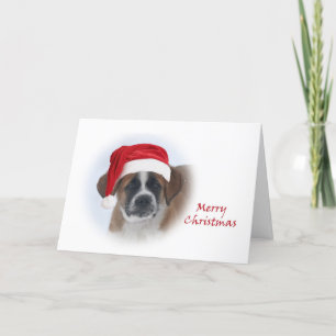 Saint Bernard Puppy #2 Holiday Card