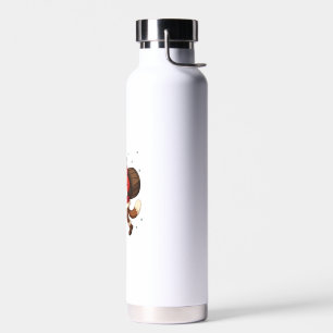 Saint Bernard Rescue Christmas Water Bottle