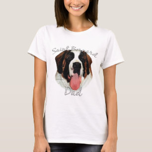 Saint Bernard (rough) Dad 2 T-Shirt