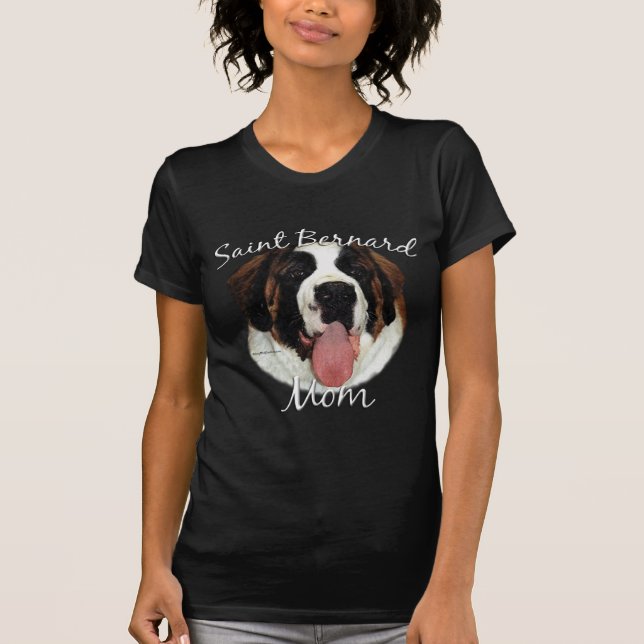 Saint Bernard (rough) Mum 2 T-Shirt (Front)