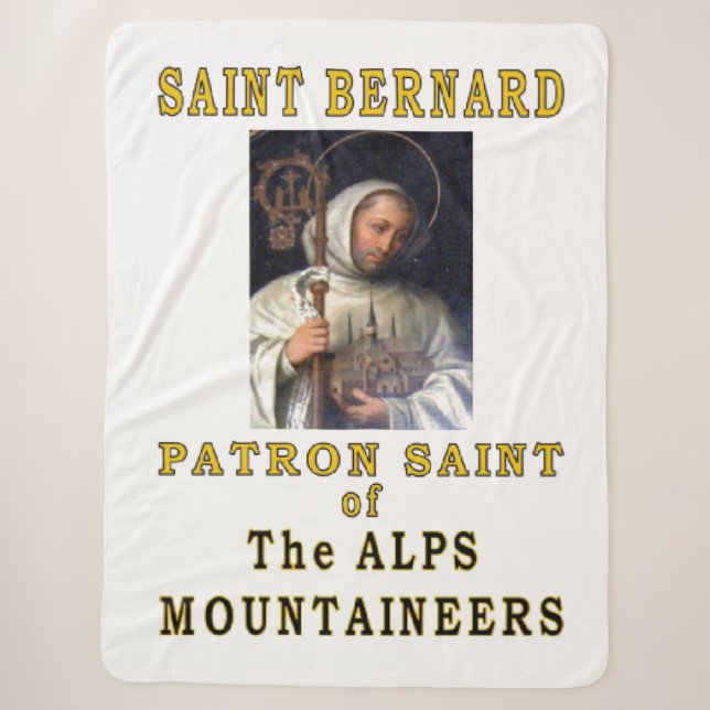 SAINT BERNARD SHERPA BLANKET (Front)