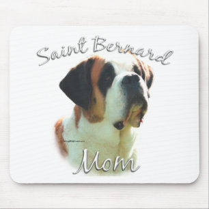 Saint Bernard (smooth) Mum 2 Mouse Mat