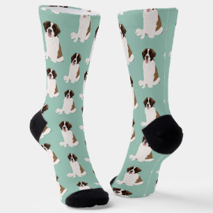 Saint Bernard Socks