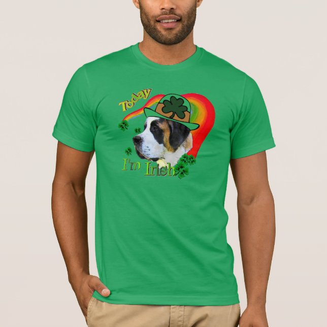 Saint Bernard St Patricks T-Shirt (Front)