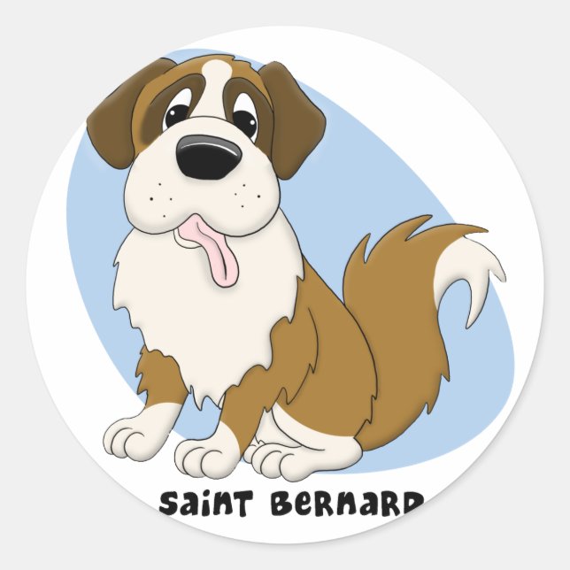Saint Bernard Stickers (Front)