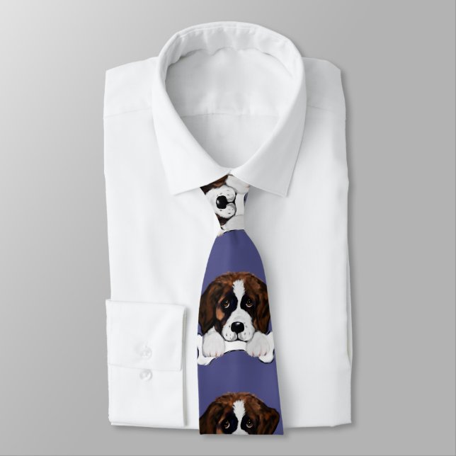 Saint Bernard   Tie (Tied)