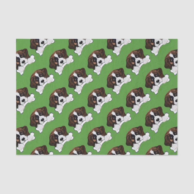 Saint Bernard Tissue Paper (Front)