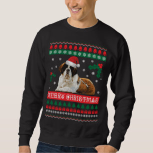 Saint Bernard Ugly Christmas Sweater St Bernard Do