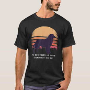 Saint Bernard Vintage St. Bernard Dog Lover T-Shirt