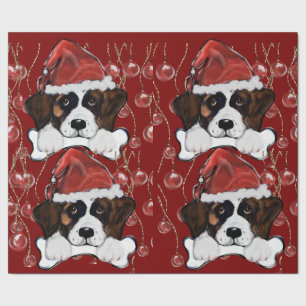 Saint Bernard  Wrapping Paper